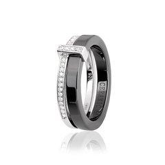 Серебряное кольцо с керамикой КК2ФК/1001-19