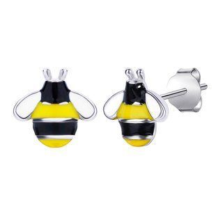 Серебряные серьги "Bіdens", Микс цветов, Микс цветов