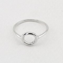 Серебряное кольцо "Круг" K11874, уточнюйте