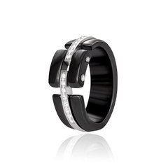 Серебряное кольцо с керамикой К2ФК/1017-17
