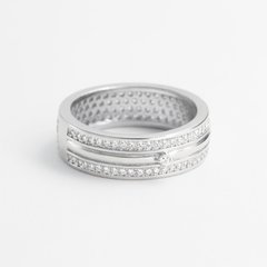 Серебряное кольцо-комплект КК2Ф/2051