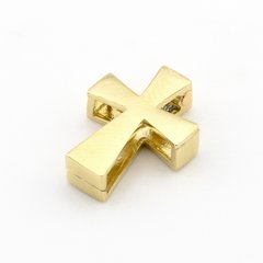 Відкриваючийся хрестик в жовтому золоті (большой)