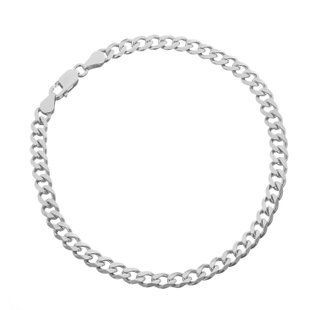 Серебряный браслет цепочка на руку 804Р 6/19 19 см