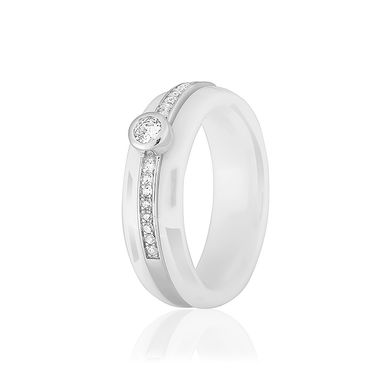 Серебряное кольцо с керамикой К2ФК1/1000-16