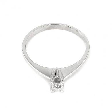 Золотое кольцо с бриллиантом YZ6369-3, 16