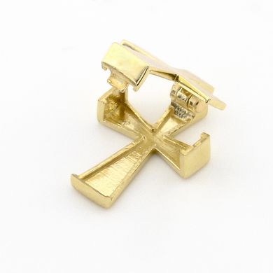 Открывающийся крестик в желтом золоте (большой) P13544-3