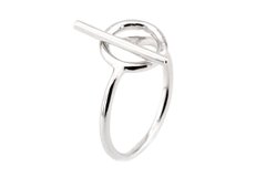 Серебряное кольцо в стиле минимализм CK11177, уточнюйте