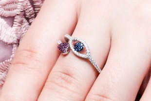 Серебряное кольцо СК11054, уточнюйте