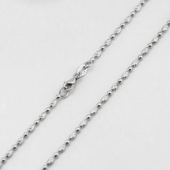 Серебряная цепочка Шариковое плетение k23331, 60 размер
