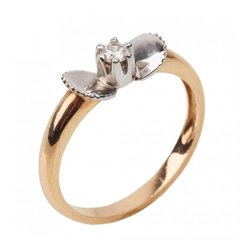 Золотое кольцо с бриллиантом YZ29960, уточнюйте