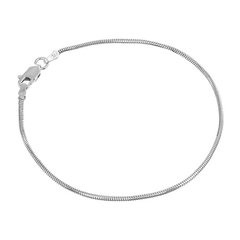 Срібний браслет ланцюжок на руку 930Р 2/19 19 см