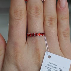 Серебряное кольцо "Amelia Red", Рубин, 15, Рубин