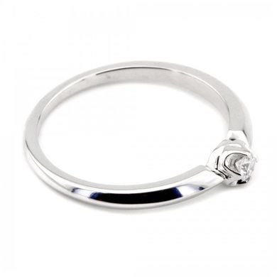 Золотое кольцо с бриллиантом RO02104, уточнюйте