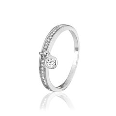 Серебряное кольцо с фианитом К2Ф/265