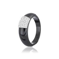 Серебряное кольцо с керамикой КК2ФК/1007-18