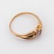 Золотое кольцо с аметистом 111030am, 19 размер, уточнюйте