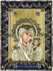 Фото Ікона ручної роботи Богородиці Казанської