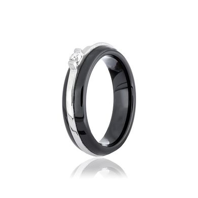 Серебряное кольцо с керамикой К2ФК/1002-16,5