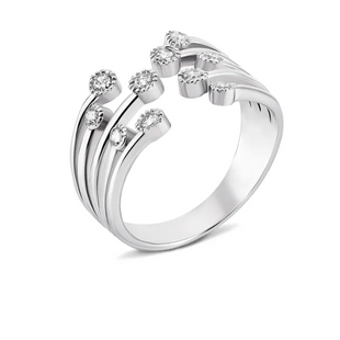 Серебряное кольцо К2Ф/720, 17