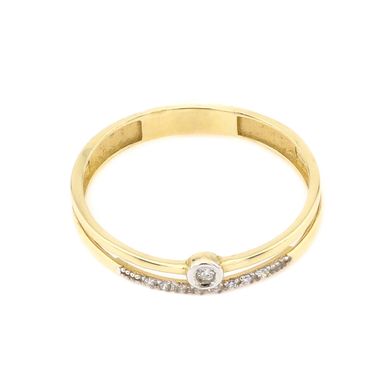 Золотое кольцо с бриллиантами X117-3, уточнюйте