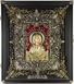 Фото Икона Покров Пресвятой Богородицы в киоте