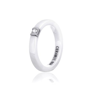 Серебряное кольцо с керамикой К2ФК1/1008-18