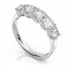 Золотое кольцо с бриллиантами "Marilyn", уточнюйте, 2Кр57-0.12-4/4; 2Кр57-0.23-4/4; 1Кр57-0.22-4/4, Белый