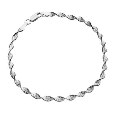 Срібний браслет ланцюжок на руку 085В 6/18 18 см