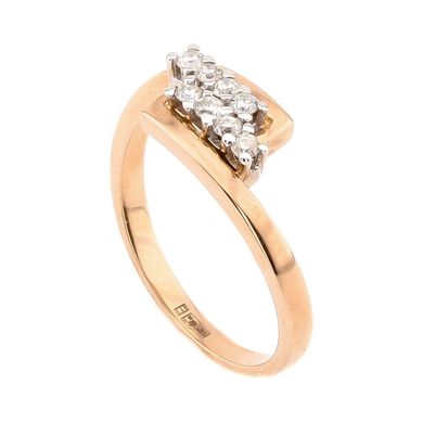 Золотое кольцо с бриллиантами YZ07994, уточнюйте