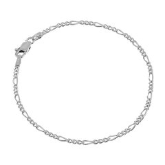 Срібний браслет ланцюжок на руку 809Р 4/19 19 см