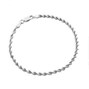 Серебряный браслет цепочка на руку 852Р 5/19 19 см