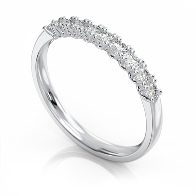 Золотое кольцо с бриллиантами "Maryam", уточнюйте, 9Кр57-0,15-1/2, Белый