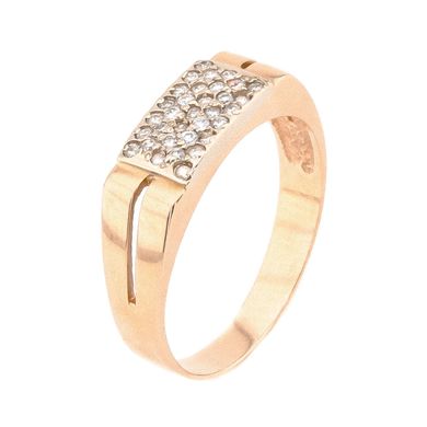 Золотое мужское кольцо с бриллиантами 11214-1dia, уточнюйте