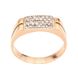 Золотое мужское кольцо с бриллиантами 11214-1dia, уточнюйте