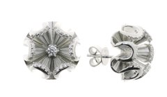 Срібні сережки "Flower"