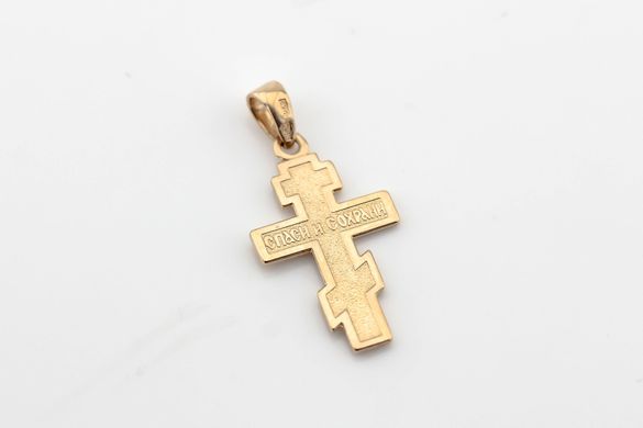Золотой крестик kp13129