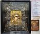 Зображення Ікона Казанська Божа Матір в кіоті з дерева з сухозлітним золотом