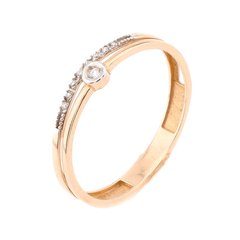 Золотое кольцо с бриллиантами X117-1, уточнюйте