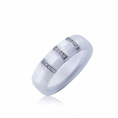 Серебряное кольцо с1102б, уточнюйте, Белый