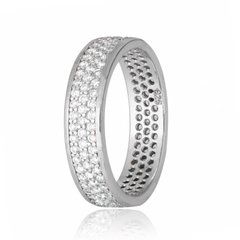 Серебряное кольцо с фианитом КК2Ф/374