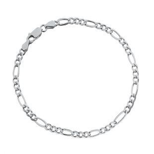Серебряный браслет цепочка на руку 809Р 6/21 21 см