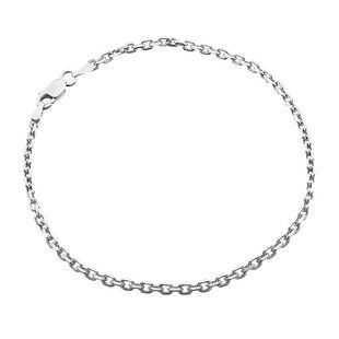 Серебряный браслет цепочка на руку 855Р 7/21 21 см