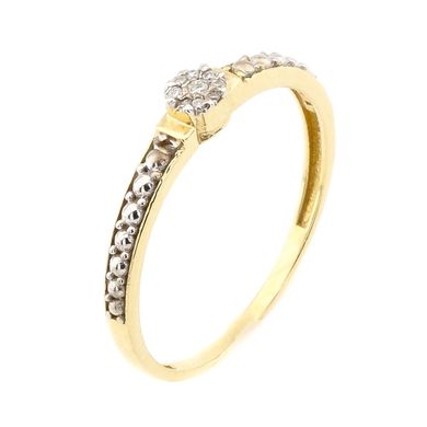 Золотое кольцо с бриллиантами X411-3, уточнюйте