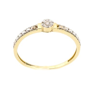 Золотое кольцо с бриллиантами X411-3, уточнюйте