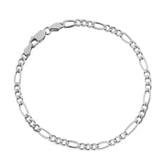 Срібний браслет ланцюжок на руку 809Р 7/19 19 см