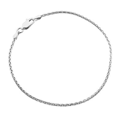 Срібний браслет ланцюжок на руку 857Р 2/19 19 см