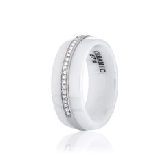 Серебряное кольцо с керамикой КК2ФК1/1003-18