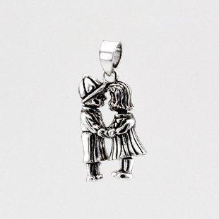 Фото Серебряная подвеска "Влюбленность" P13649