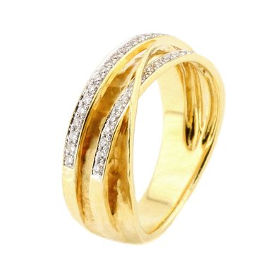 Золотое кольцо с бриллиантами YZ31284, уточнюйте