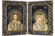 Фото Венчальная пара икон Иисус Христос и Божья Матерь Казанская